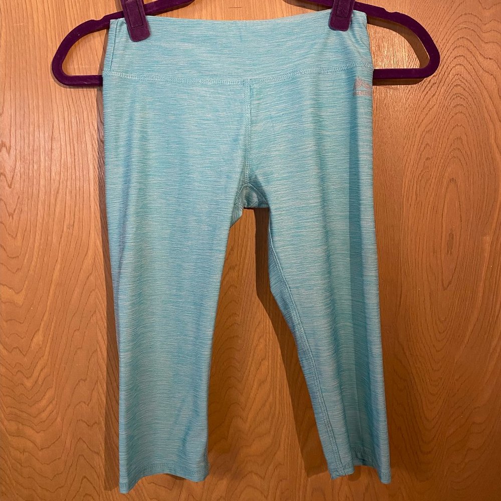 Small Teal and Coral RBX Biker Shorts
